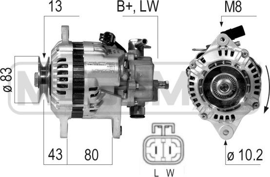 ERA 210456A - Alternateur cwaw.fr