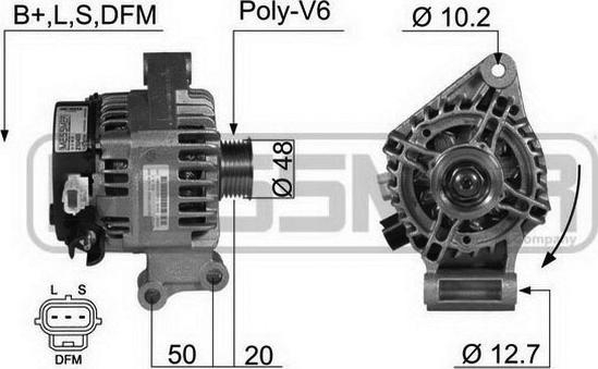 ERA 210400A - Alternateur cwaw.fr