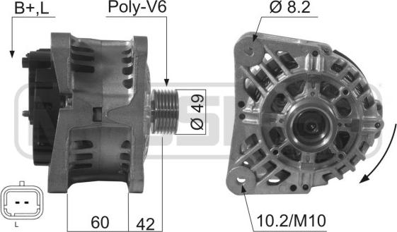 ERA 210480 - Alternateur cwaw.fr