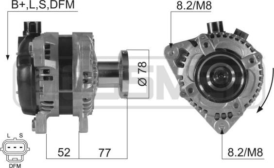 ERA 210431 - Alternateur cwaw.fr