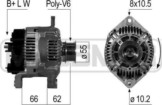 ERA 210478 - Alternateur cwaw.fr