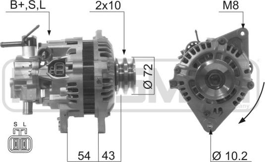 ERA 210595A - Alternateur cwaw.fr