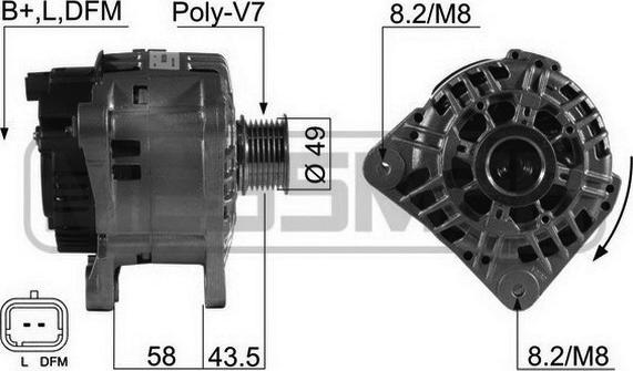 ERA 210566 - Alternateur cwaw.fr