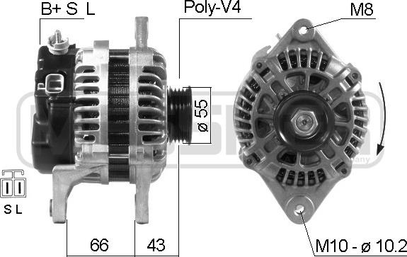 ERA 210658 - Alternateur cwaw.fr