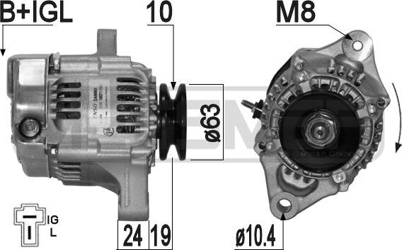 ERA 210657 - Alternateur cwaw.fr