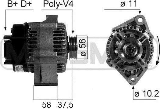 ERA 210667 - Alternateur cwaw.fr