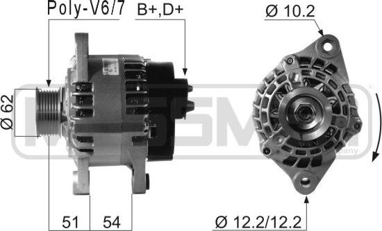 ERA 210631A - Alternateur cwaw.fr