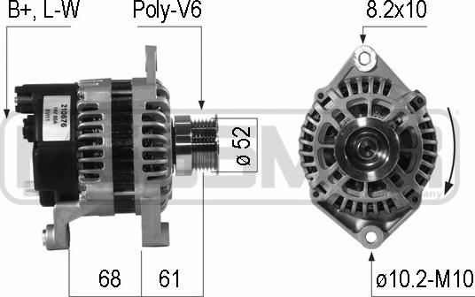 ERA 210676 - Alternateur cwaw.fr