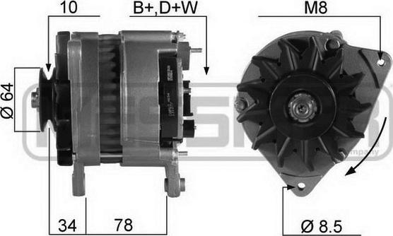 ERA 210055R - Alternateur cwaw.fr