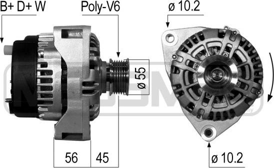 ERA 210052 - Alternateur cwaw.fr