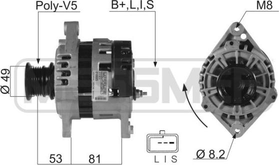 ERA 210025A - Alternateur cwaw.fr