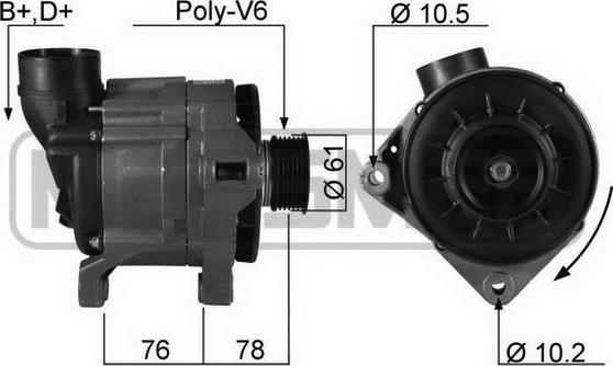 ERA 210144R - Alternateur cwaw.fr