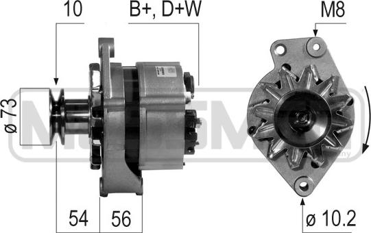 ERA 210141R - Alternateur cwaw.fr