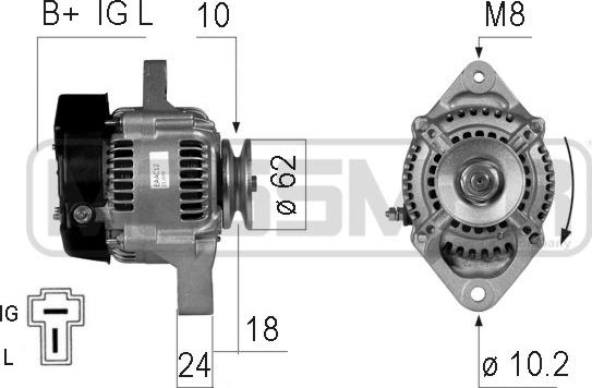 ERA 210148R - Alternateur cwaw.fr