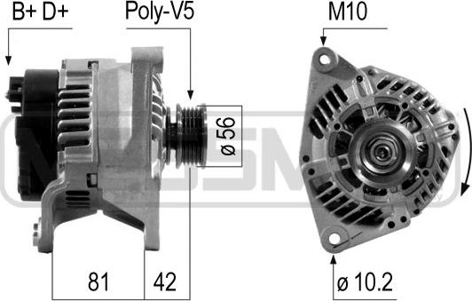 ERA 210160 - Alternateur cwaw.fr