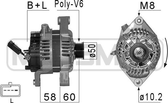 ERA 210100 - Alternateur cwaw.fr