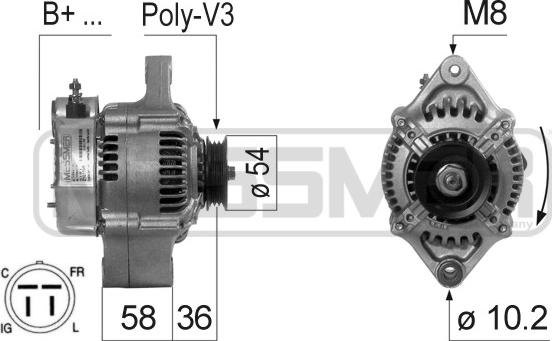 ERA 210119R - Alternateur cwaw.fr