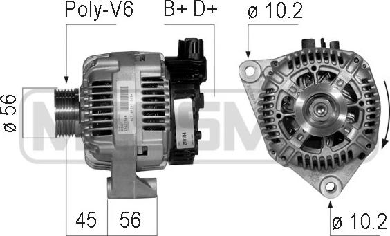 ERA 210184 - Alternateur cwaw.fr