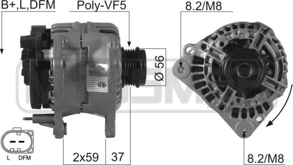 ERA 210183R - Alternateur cwaw.fr