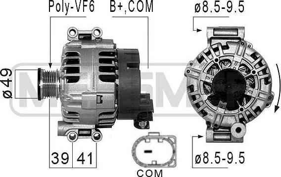 ERA 210855 - Alternateur cwaw.fr