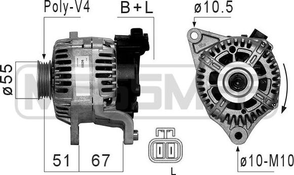 ERA 210857 - Alternateur cwaw.fr