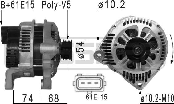 ERA 210868A - Alternateur cwaw.fr