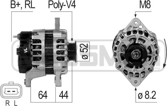 ERA 210800 - Alternateur cwaw.fr