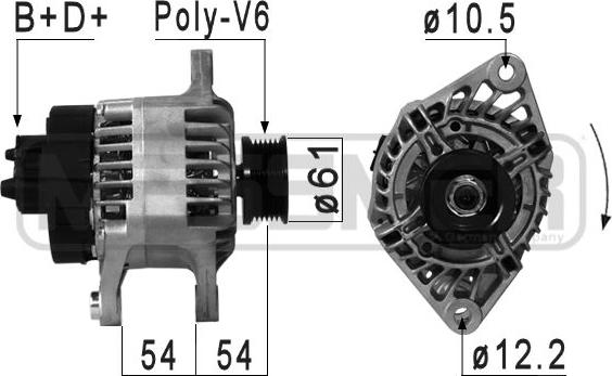 ERA 210884A - Alternateur cwaw.fr