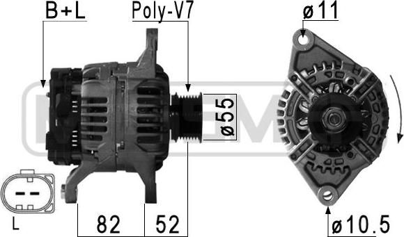 ERA 210886 - Alternateur cwaw.fr