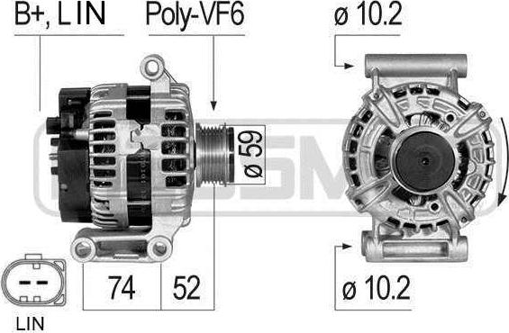 ERA 210835 - Alternateur cwaw.fr