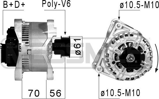 ERA 210825A - Alternateur cwaw.fr