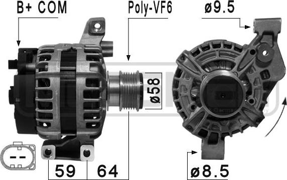 ERA 210875 - Alternateur cwaw.fr