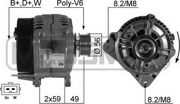 ERA 210351R - Alternateur cwaw.fr