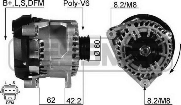 ERA 210365 - Alternateur cwaw.fr