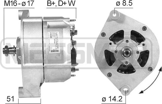 ERA 210300A - Alternateur cwaw.fr