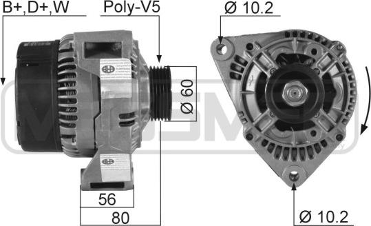 ERA 210291R - Alternateur cwaw.fr