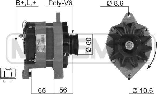 ERA 210258R - Alternateur cwaw.fr