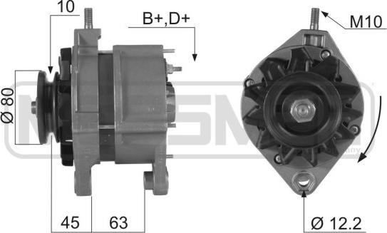 ERA 210257R - Alternateur cwaw.fr