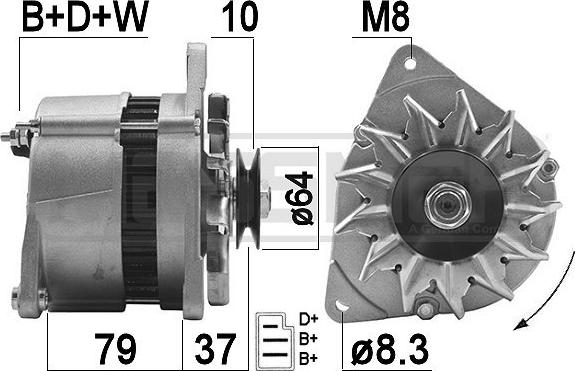 ERA 210204A - Alternateur cwaw.fr