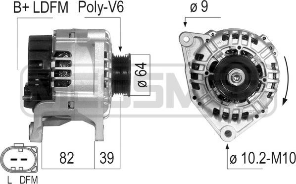 ERA 210200 - Alternateur cwaw.fr