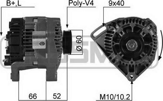 ERA 210284R - Alternateur cwaw.fr