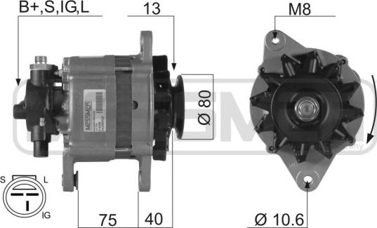 ERA 210288R - Alternateur cwaw.fr