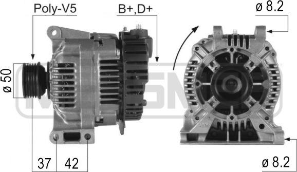 ERA 210233 - Alternateur cwaw.fr