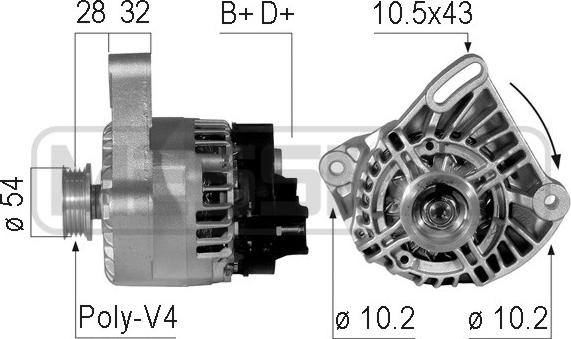 ERA 210746 - Alternateur cwaw.fr