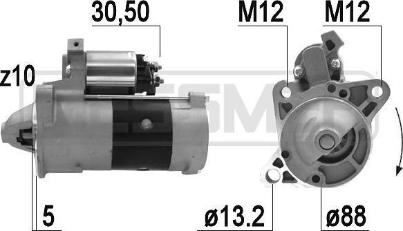 ERA 220945A - Démarreur cwaw.fr