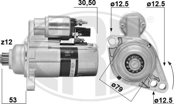 ERA 220948A - Démarreur cwaw.fr