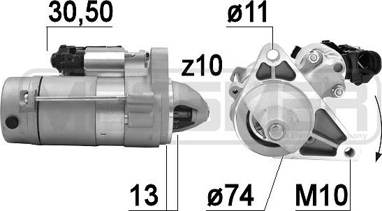 ERA 220928A - Démarreur cwaw.fr