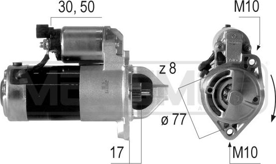 ERA 220459A - Démarreur cwaw.fr