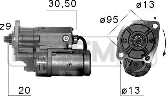 ERA 220577A - Démarreur cwaw.fr