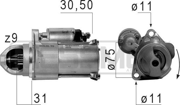 ERA 220657 - Démarreur cwaw.fr